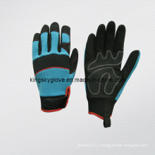 Synthetic Leather Mechanic Gloves (7221)